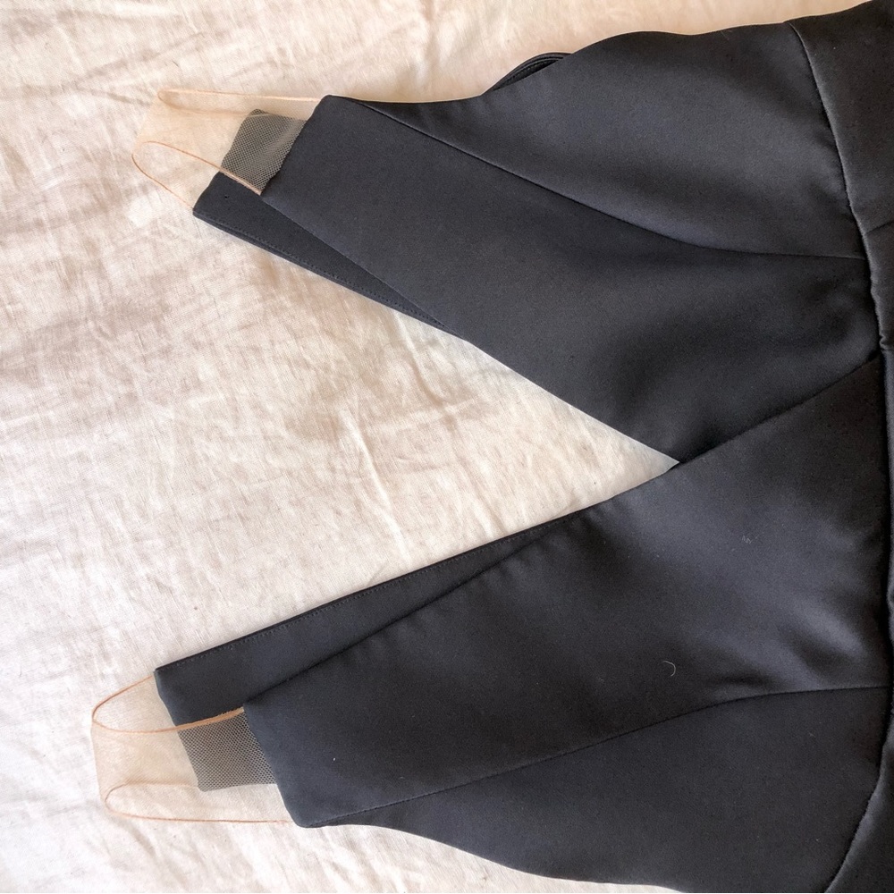 KAUFMANFRANCO Onyx Black Cocktail Dress - Picture 8 of 10